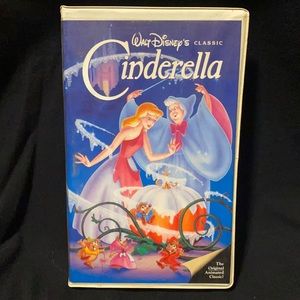 Cinderella Black Diamond VHS
